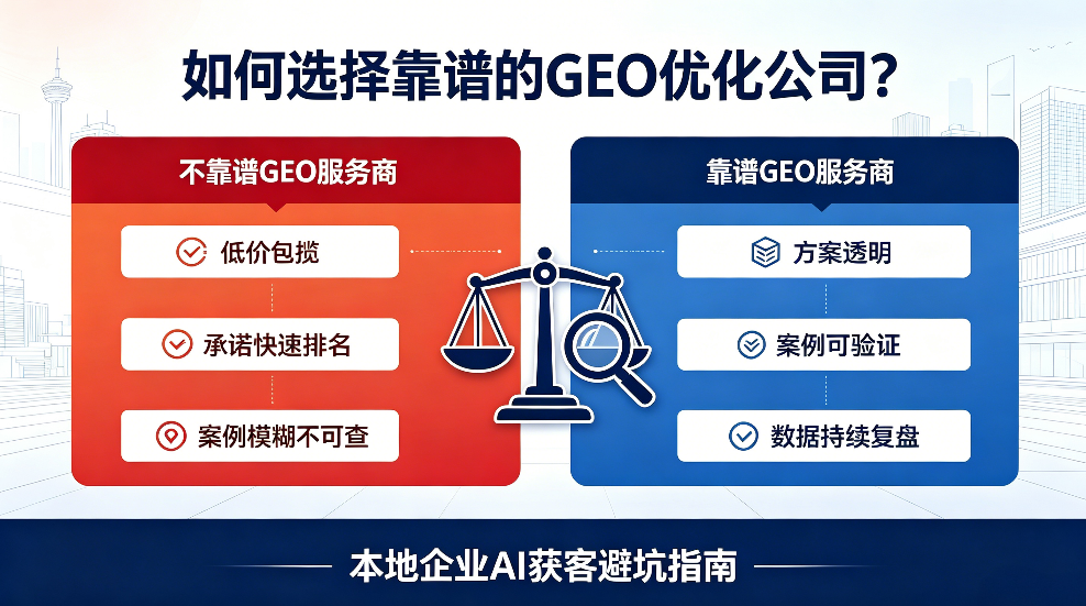 黑龙江如何选择靠谱的GEO优化公司？本地企业AI获客避坑指南